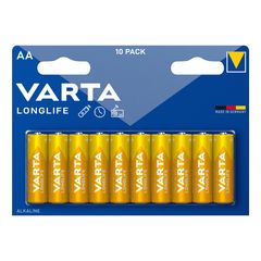 Varta 4106 LongLife Αλκαλικές Μπαταρίες AA 1.5V 10τμχ