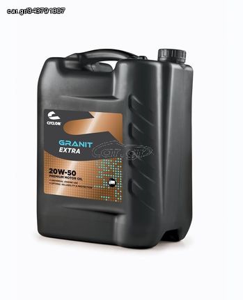 ΛΑΔΙ ΑΥΤΟΚΙΝΗΤΟΥ CYCLON GRANIT EXTRA 20W-50 20L