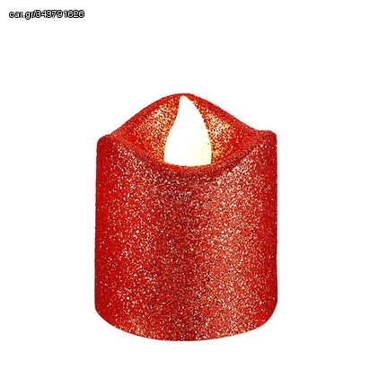 ΚΕΡΑΚΙ ΡΕΣΩ (TEALIGHT LED CANDLE) ΜΠΑΤΑΡΙΑΣ ΚΟΚΚΙΝΟ