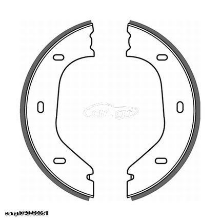 Σετ σιαγόνων φρένων, χειρόφρενο ALFA ROMEO AR 6, GTV, SPIDER; BMW 2500-3.3 (E3), 2.5-3.2 (E9), 3 (E21), 3 (E30), 5 (E12), 6 (E24), 7 (E23), Z1; PEUGEOT 504 1.6-3.5 10.68-06.94