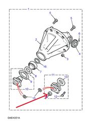 OEM ΠΑΞΙΜΑΔΙ ΑΣΦΑΛΕΙΑΣ Μ16 ΠΙΣΩ ΔΙΑΦΟΡΙΚΟΥ ΓΙΑ DISCOVERY 1/RANGE ROVER CLASSIC(ΤΙΜΗ ΤΕΜΑΧΙΟΥ)-thumb-2