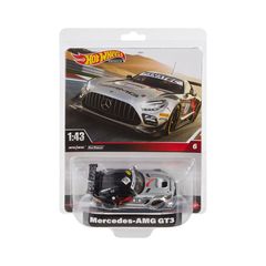 Mattel Hot Wheels: Premium Real Readers - Mercedes-AMG GT3 1:43 (HMD44)