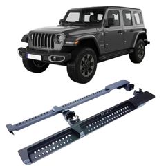 Jeep Wrangler (JL) 2018+ Σιδερένια Σκαλοπάτια [Steel] – [4DRS]