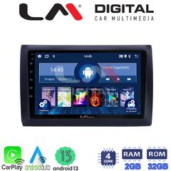 LM Digital - LM ZN4466 GPS Οθόνη OEM Multimedia Αυτοκινήτου για Fiat Stilo 2001  2007 (CarPlay/AndroidAuto/BT/GPS/WIFI/GPRS)
