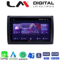 LM Digital - LM ZT8466 GPS Οθόνη OEM Multimedia Αυτοκινήτου για Fiat Stilo 2001  2007 (CarPlay/AndroidAuto/BT/GPS/WIFI/GPRS)