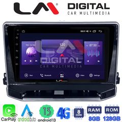 LM Digital - LM ZT8263 GPS Οθόνη OEM Multimedia Αυτοκινήτου για Jeep Compass 2023 (CarPlay/AndroidAuto/BT/GPS/WIFI/GPRS)