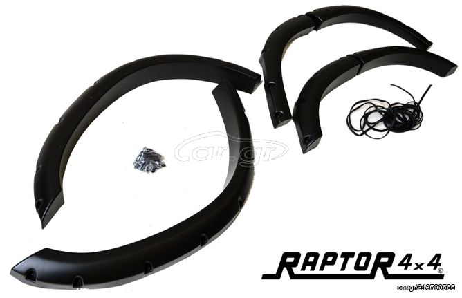 Φρύδια Τροχών WHEEL ARCH KIT RAPTOR 4X4 +5CM RANGE ROVER P38 ***ΛΑΔΑΣ-4Χ4***