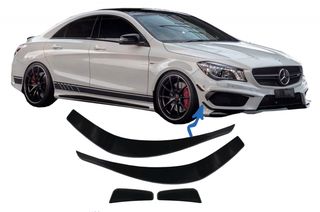 Μπροστα Spoiler Splitters Aero Mercedes CLA W117 C117 X117 (2013-2016) CLA45 Design