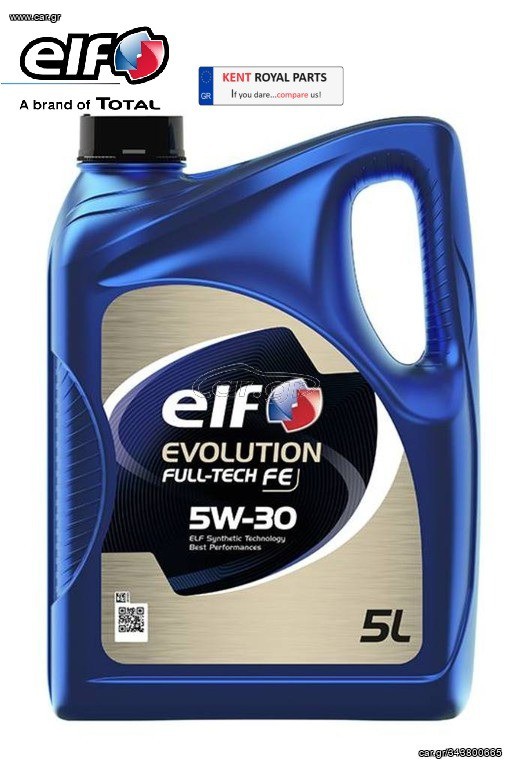 ΛΙΠΑΝΤΙΚΟ ΑΥΤΟΚΙΝΗΤΟΥ ELF EVOLUTION FULL-TECH FE 5W-30 5L