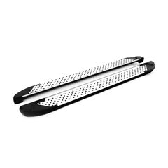 Σκαλοπάτια πλευρικά ασημί Sapphire V1 για MG HS (AS23/ Electric) 2τμχ