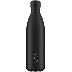 Ανοξείδωτο Θερμός Μπουκάλι All Black 750ml Chilly's