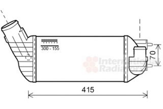 Ψυγείο Intercooler CITROEN C4 PICASSO MPV / ΠΟΛΥΜΟΡΦΙΚΑ / 5dr 2007 - 2012 ( UD ) 2.0 HDi 138  ( RHJ (DW10BTED4),RHR (DW10BTED4)  ) (136 hp ) Πετρέλαιο #071706240