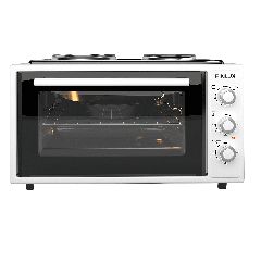 Finlux FMC-4524WF Ηλεκτρικό Φουρνάκι 45lt με 2 εστίες, Λευκό