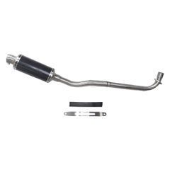 Εξάτμιση PROTECHT Yamaha Crypton r 115 / T110 μαύρη κοντό τελικό
