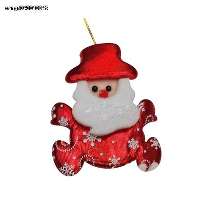 ΚΡΕΜΑΣΤΟ ΣΤΟΛΙΔΙ ΜΕ ΓΥΑΛΙΣΤΕΡΟ ΥΦΑΣΜΑ ΑΓΙΟΣ ΒΑΣΙΛΗΣ 10x9cm