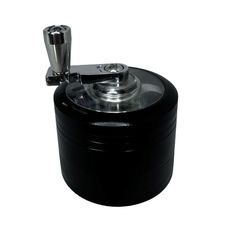 ΤΡΙΦΤΗΣ-GRINDER ΜΕΤΑΛΛΙΚΟΣ ΜΕ ΜΥΛΟ ΔΙΑΜΕΤΡΟΣ 60mm 3 ΘΕΣΕΩΝ ΜΑΥΡΟΣ