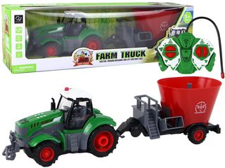 RC Tractor Remote Controlled Harvest Trailer Light Effects