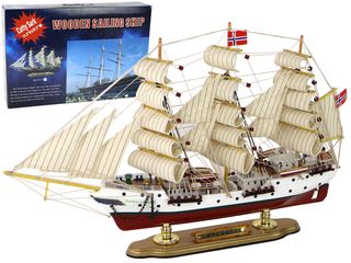Wooden Ship Collectible Boat Sailing Ship Ship