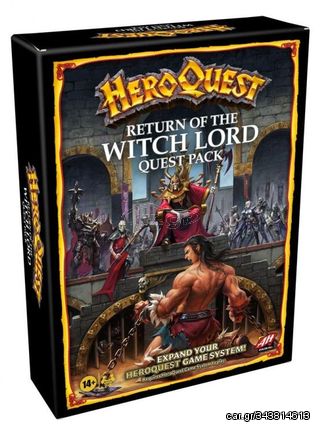 Hasbro Avalon Hill HeroQuest: Return of Witch Lord Quest Pack (Expansion) (English Language) (F4193)