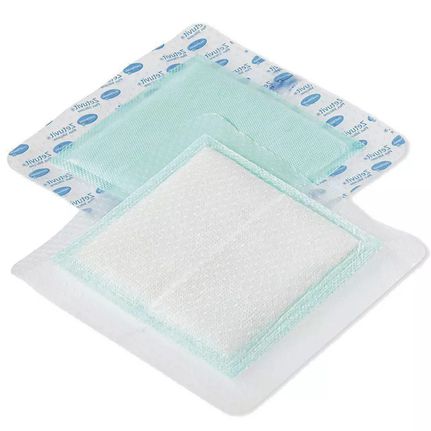 Hartmann Επίθεμα κατακλίσεων αυτοκόλλητο Hartmann Zetuvit Plus Silicone Border 17,5x17,5 cm | 1 τεμ.