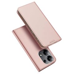 Dux Ducis Xiaomi Redmi Note 13 4G Flip Stand Case Θήκη Βιβλίο - Pink