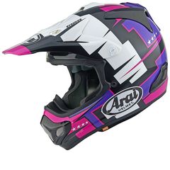 ΚΡΑΝΟΣ MX-V EVO BATTLE PURPLE ECE 22.06 | ARAI