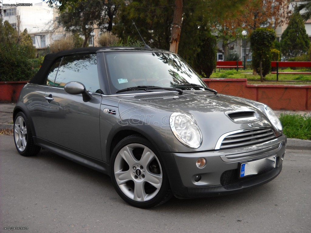 Mini Cooper S 2005 CABRIO CHILLI PACK/AUTO/ΔΕΡΜΑ/72.000ΧΛΜ
