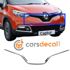 Renault Captur Διακοσμητικό Χρώμιο Μάσκας 