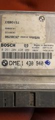 BMW E46 316 318 320 323  DME1430940 BOSCH 0261204420 DME 1430940 ΕΓΚΕΦΑΛΟ ΜΗΧΑΝΗΣ