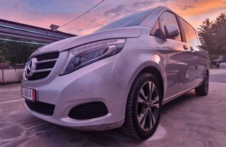 Mercedes-Benz V 250 2019 d Extra long Δέρμα  8θεσιο-thumb-2