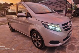 Mercedes-Benz V 250 2019 d Extra long Δέρμα  8θεσιο-thumb-3