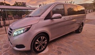 Mercedes-Benz V 250 2019 d Extra long Δέρμα  8θεσιο-thumb-4