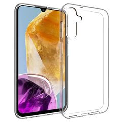 Θήκη Samsung Galaxy M15 5G OEM Silicone Sockproof V5 Anti-Slip Transparent Πλάτη TPU