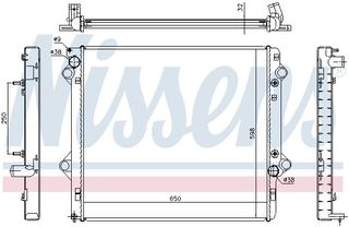 Ψυγείο Νερού TOYOTA LAND CRUISER SUV/ ΕΚΤΟΣ ΔΡΟΜΟΥ/ 5dr 2003 - 2009 ( J120 ) 3.0 D  ( 5L-E  ) (95 hp ) Πετρέλαιο #825006310