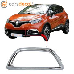 Renault Captur Διακοσμητικά Χρώμια Προβολέων Ομίχλης