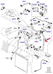 ΓΝΗΣΙΟΣ ΣΩΛΗΝΑΣ ΠΟΛΥΚΟΛΛΑΡΟ ΓΙΑ RANGE ROVER 2002-2009/RANGE ROVER 2010-2012 ΜΕ ΚΙΝΗΤΗΡΑ Td8 3.6 DIESEL