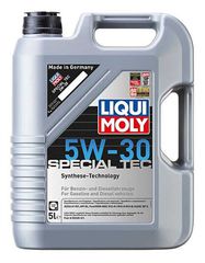 5W-30 SPECIAL TEC LIQUI MOLY 5L 9509 Λεπτόρρευστο ημισυνθετικό λιπαντικό κινητήρων. Φροντίζει για ένα ανθεκτικό λιπαντικό στρώμα. Μειώνει την κατανάλωση καυσίμου σε μία από τις σκληρότερες τυποποιημέ