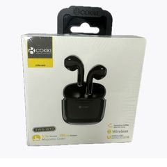 ΑΣΥΡΜΑΤΑ ΑΚΟΥΣΤΙΚΑ COKIKE TWS-W19 ΜΑΥΡΑ