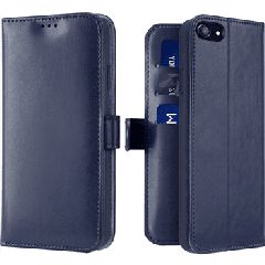 Θήκη, Xiaomi Redmi A3, Wallet Case Με Βάση Στήριξης, Υποδοχές Καρτών Και Μαγνητικό Κούμπωμα Flip Wallet, Μπλε