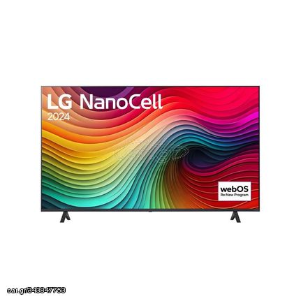 LG 86NANO81T3A Smart TV 86" LED 4K Ultra HD με τεχνολογία LG NanoCell (2024), G