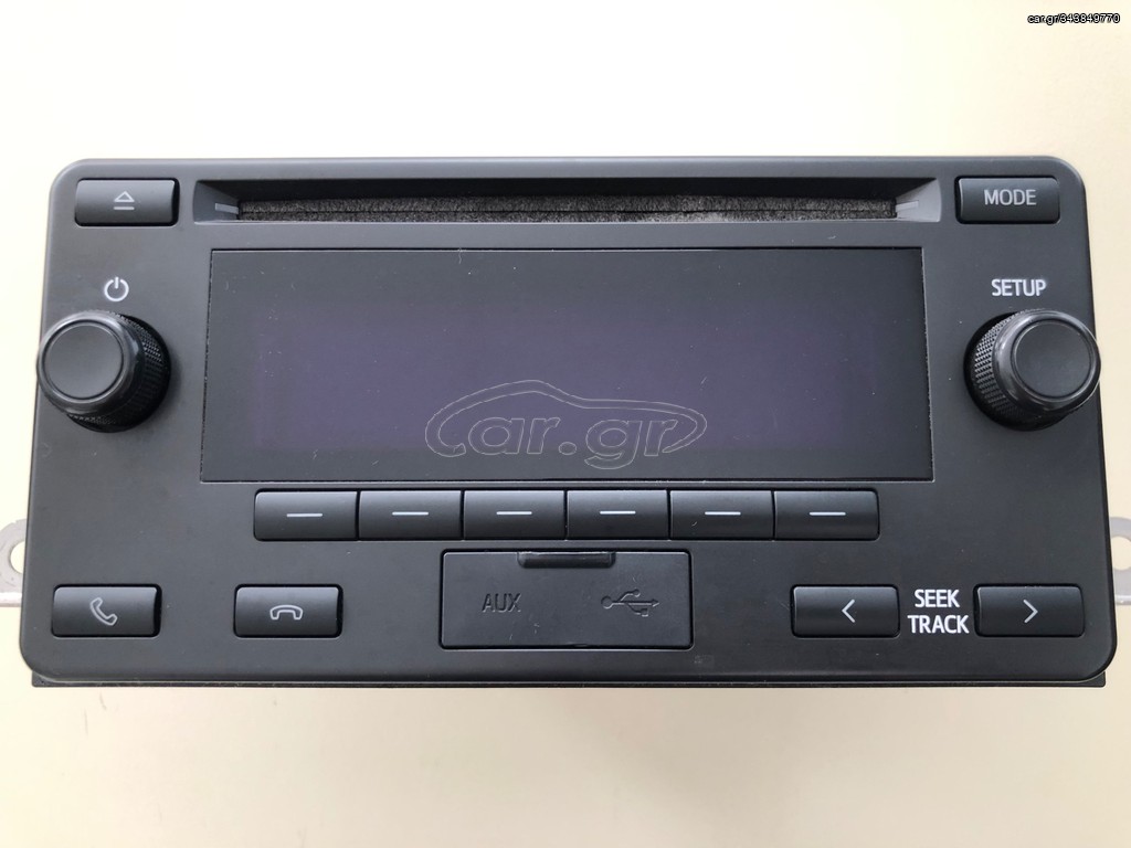 RADIO CD PLAYER TOYOTA YARIS 2018 ΠΛΗΡΩΣ ΛΕΙΤΟΥΡΓΙΚΟ