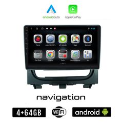 FIAT STRADA (2012 - 2020) Android οθόνη αυτοκίνητου 4GB + 64GB με GPS WI-FI (ηχοσύστημα αφής 9" ιντσών OEM Android Auto Apple Carplay Youtube Playstore MP3 USB Radio Bluetooth Mirrorlink εργοστασιακή,