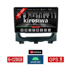 KIROSIWA 6+128GB FIAT STRADA (2012 - 2020) Android οθόνη αυτοκίνητου 6GB με GPS WI-FI (ηχοσύστημα αφής 9" ιντσών Youtube Playstore MP3 USB Radio Bluetooth Mirrorlink DSP Apple Carplay Android Auto 4x6