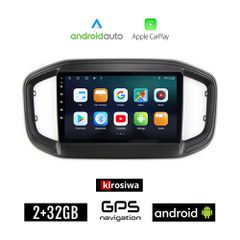 KIROSIWA FIAT STRADA (μετά το 2020) Android οθόνη αυτοκίνητου 2GB με GPS WI-FI (ηχοσύστημα αφής 9" ιντσών Android Auto Apple Carplay Youtube Playstore MP3 USB Radio Bluetooth Mirrorlink εργοστασιακή,
