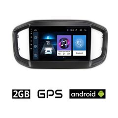 FIAT STRADA (μετά το 2020) Android οθόνη αυτοκίνητου 2GB με GPS WI-FI (ηχοσύστημα αφής 9" ιντσών OEM Youtube Playstore MP3 USB Radio Bluetooth Mirrorlink εργοστασιακή, 4x60W, AUX)