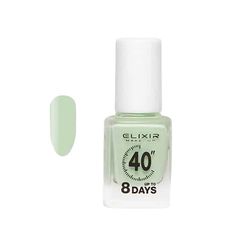 Elixir Fast Dry 40sec Nail Polish Βερνίκι Νυχιών Διάρκειας 8 ημερών 049 Soft Green Φιστικί 13ml