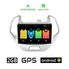 FORD KA (μετά το 2017) Android οθόνη αυτοκίνητου 2GB με GPS WI-FI (ηχοσύστημα αφής 9" ιντσών OEM Android Auto Apple Carplay Youtube Playstore MP3 USB Radio Bluetooth Mirrorlink εργοστασιακή, 4x60W, AU
