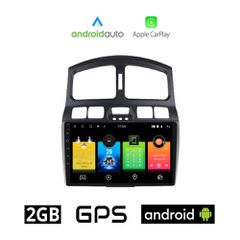 HYUNDAI SANTA FE (2001 - 2006) Android οθόνη αυτοκίνητου 2GB με GPS WI-FI (ηχοσύστημα αφής 9" ιντσών OEM Android Auto Apple Carplay Youtube Playstore MP3 USB Radio Bluetooth Mirrorlink εργοστασιακή, 4