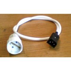 UPS Power Cable Din male to Schuko female