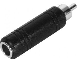 1/4 Inch Mono Female (Jack) to RCA Male (Plug)